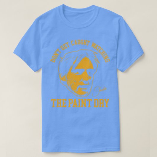 Schutter voert het hek van de piket t-shirt (Design voorkant)