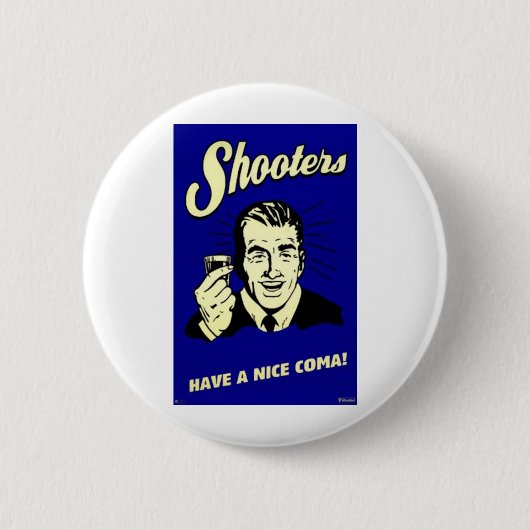 schutters hebben een mooi coma ronde button 5,7 cm (Voorkant)