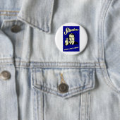 schutters hebben een mooi coma ronde button 5,7 cm (In situ)