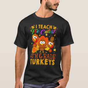 Schutters Ik geef de schattigste drie 4e klas kalk T-shirt