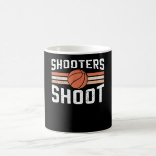 Schutters Schieten Bal   Basketbal Ontwerp Koffiemok