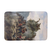 Schutters verdedigen een bergpas (Karl Lessing) Badmat (Voorkant)