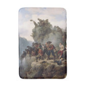 Schutters verdedigen een bergpas (Karl Lessing) Badmat (Voorkant Verticaal)