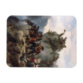 Schutters verdedigen een bergpas (Karl Lessing) Magneet (Horizontaal)