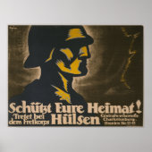 Schütz eure Heimat! WW1 Recruitment Poster (Voorkant)