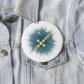 Schütze 23. November bis 21. Buttonnen december Ronde Button 4,0 Cm (In situ)