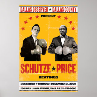 Schutze tegen Price Poster