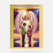 Schutzengel Acryl Bord (Voorkant)