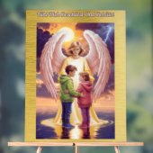 Schutzengel Acryl Bord (Neutraal)