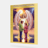 Schutzengel Acryl Bord (Hoek)