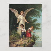 Schutzengel am Abhang 1 Briefkaart (Voorkant)
