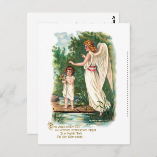 Schutzengel am Steg Briefkaart (Voorkant / Achterkant)