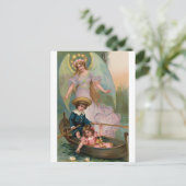  Schutzengel Kinder und Boot Briefkaart (Staand voorkant)