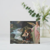 Schutzengel und Kinder Lindberg Bild Briefkaart (Staand voorkant)