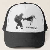 Schutzhund - Gepersonaliseerd Trucker Pet (Voorkant)