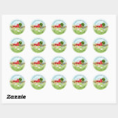 Schuur Dieren Baby shower Dank u Sticker (Vel)