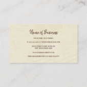 Schuur en fiets  restauratie visitekaartje (Achterkant)