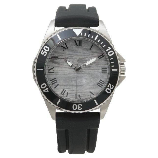 schuur hout horloge (Voorkant)