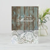  schuur hout kant land repetitie diner kaart (Staand voorkant)