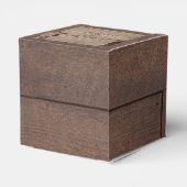 Schuur Houten Beren Land Bruiloft Favor Box Bedankdoosjes (Achterkant)