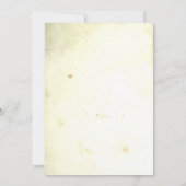 Schuur in de Bossen rustieke huwelijksuitnodiginge Kaart (Achterkant)