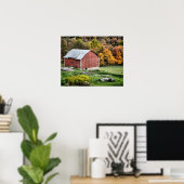 Schuur in de herfst - PA Poster (Thuiskantoor)