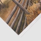 Schuur in Herfst 2 Decoupage papier