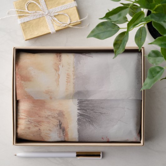 Schuur in Herfst 6 Decoupage papier (Geschenk)