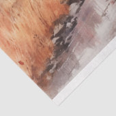 Schuur in Herfst 6 Decoupage papier (Detail)