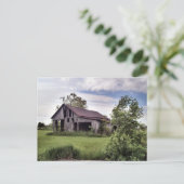schuur in ohio briefkaart (Staand voorkant)