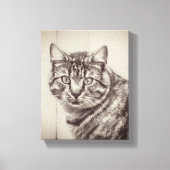 Schuur Kattenboerderij Dieren 8 x 10 Canvas Afdruk (Voorkant)