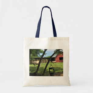 Schuur & Koeien, Landelijk Noord-Carolina Canvaspr Tote Bag