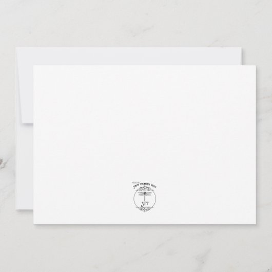 Schuur & laarzen Rustieke Cowboy Westerne bruiloft Bedankkaart (Achterkant)