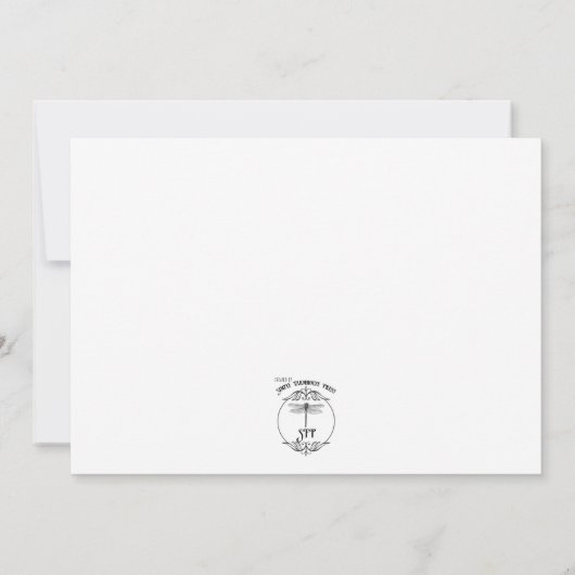 Schuur & laarzen Rustieke Cowboy Westerne bruiloft Kaart (Achterkant)