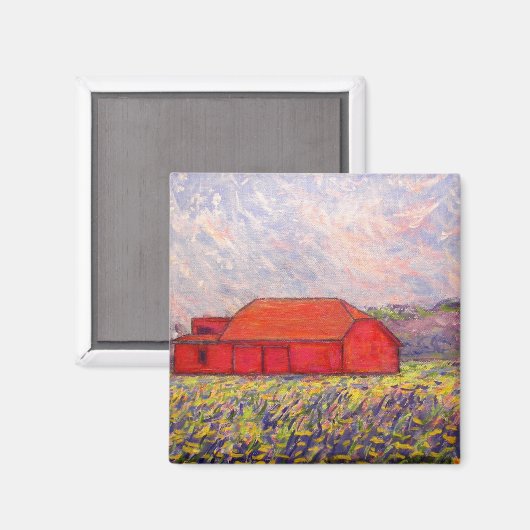 schuur met bruinvissen magneet (Voorkant / Achterkant)