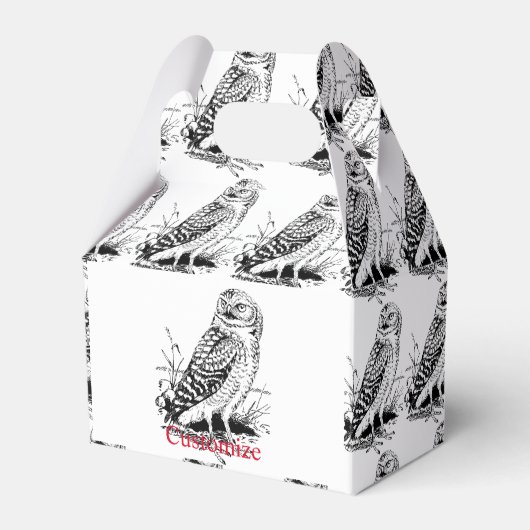 Schuur Owl Thunder_Cove Bedankdoosjes (Voorkant Zijde)