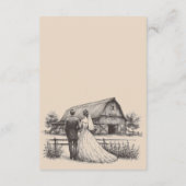 Schuur Paar QR Code en Details Informatiekaartje (Achterkant)