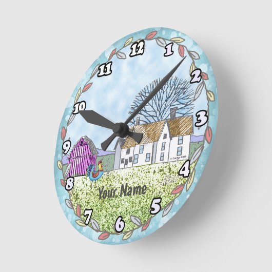 schuur ronde klok (Hoek)