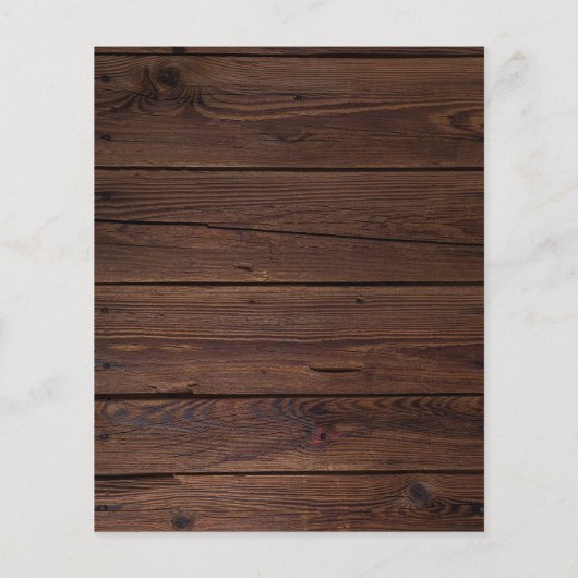 Schuur Rustieke Houten Fotocollage Gegraveerde Har (Achterkant)