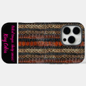 Schuur slangenhuiden in ingewikkelde patronen Case-Mate iPhone case (Achterkant (horizontaal))