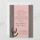 Schuur Stabiele Deuren Bewaar de Datum met Foto Kaart (Achterkant)