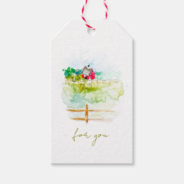 Schuur Tag Cadeaulabel