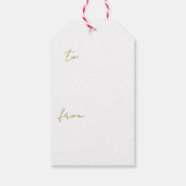Schuur Tag Cadeaulabel (Achterkant)
