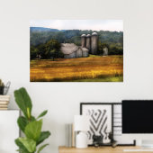 Schuur - Thuis op het land Poster (Thuiskantoor)