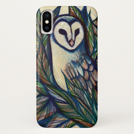 Schuur Uil Art Case-Mate iPhone Case (Achterkant)