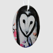 Schuur Uil Art Ornament (voorkant)