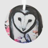 Schuur Uil Art Ornament (achterkant)