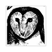 Schuur Uil Art Rubberstempel (Afrduk)