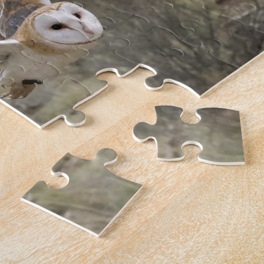 Schuur Uil Jigsaw Puzzel (Zijkant)