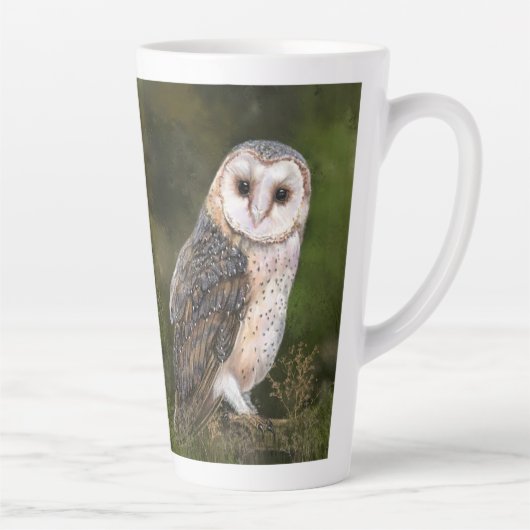 Schuur Uil Latte Mok (Rechts)